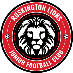 Ruskington Lions JFC badge